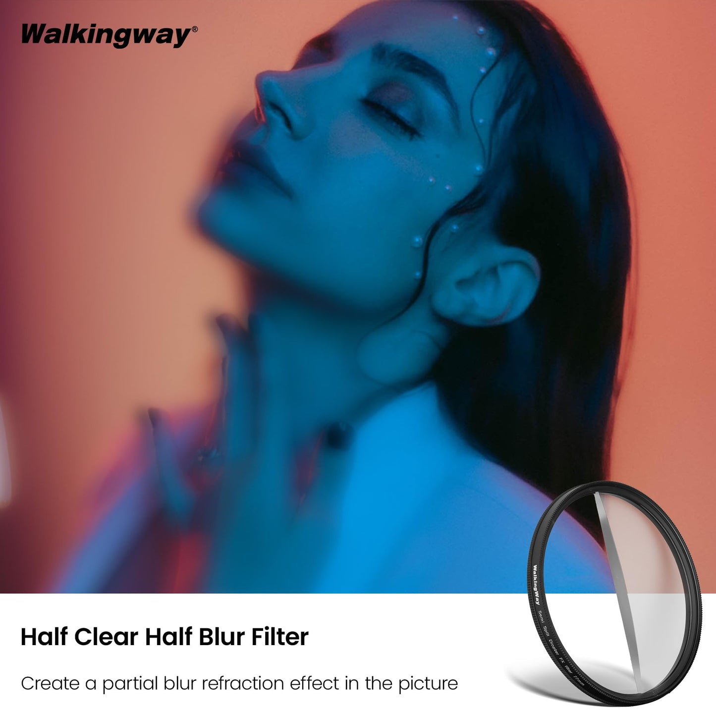 Split Diopter Prism Filter