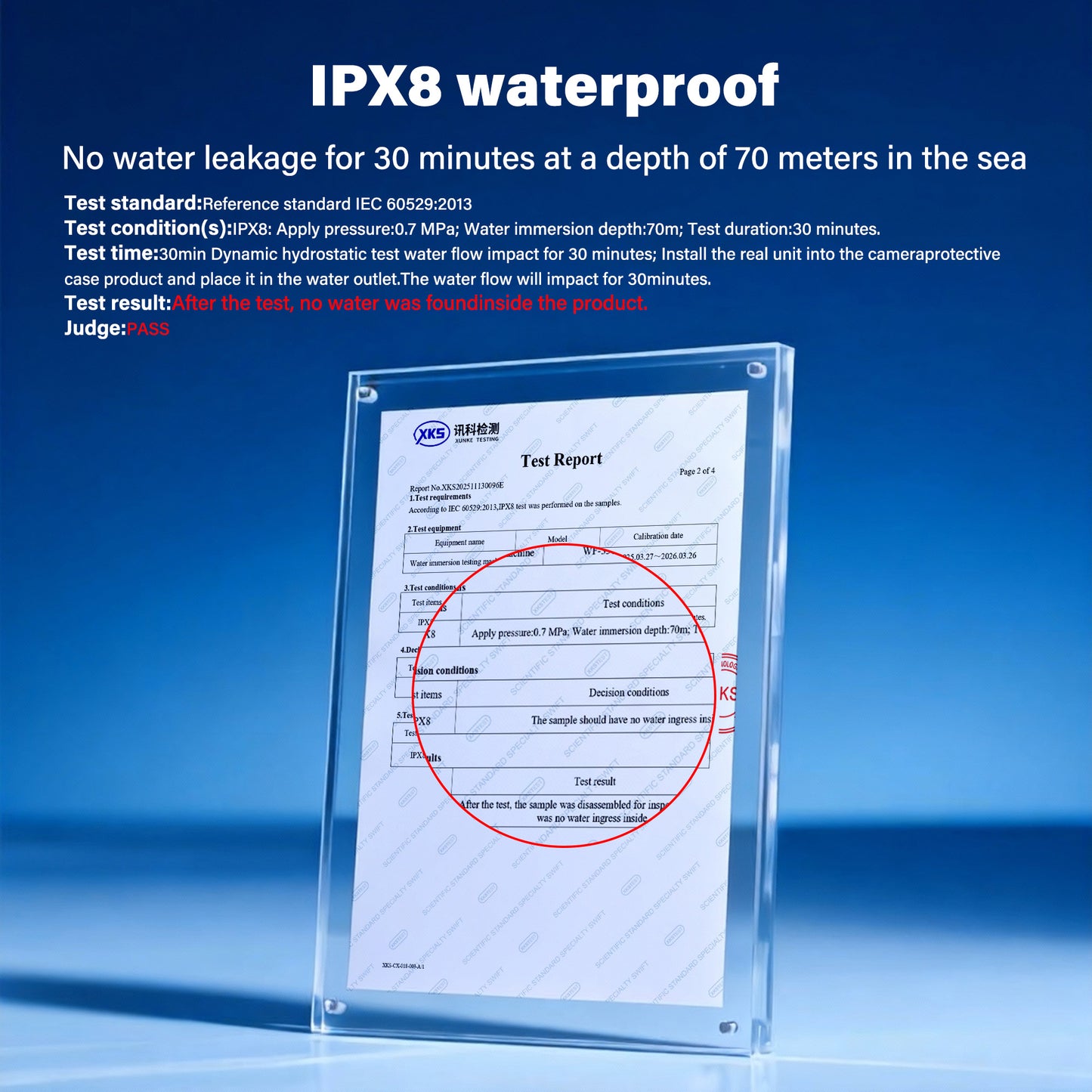 DJI Action 6 Waterproof Case