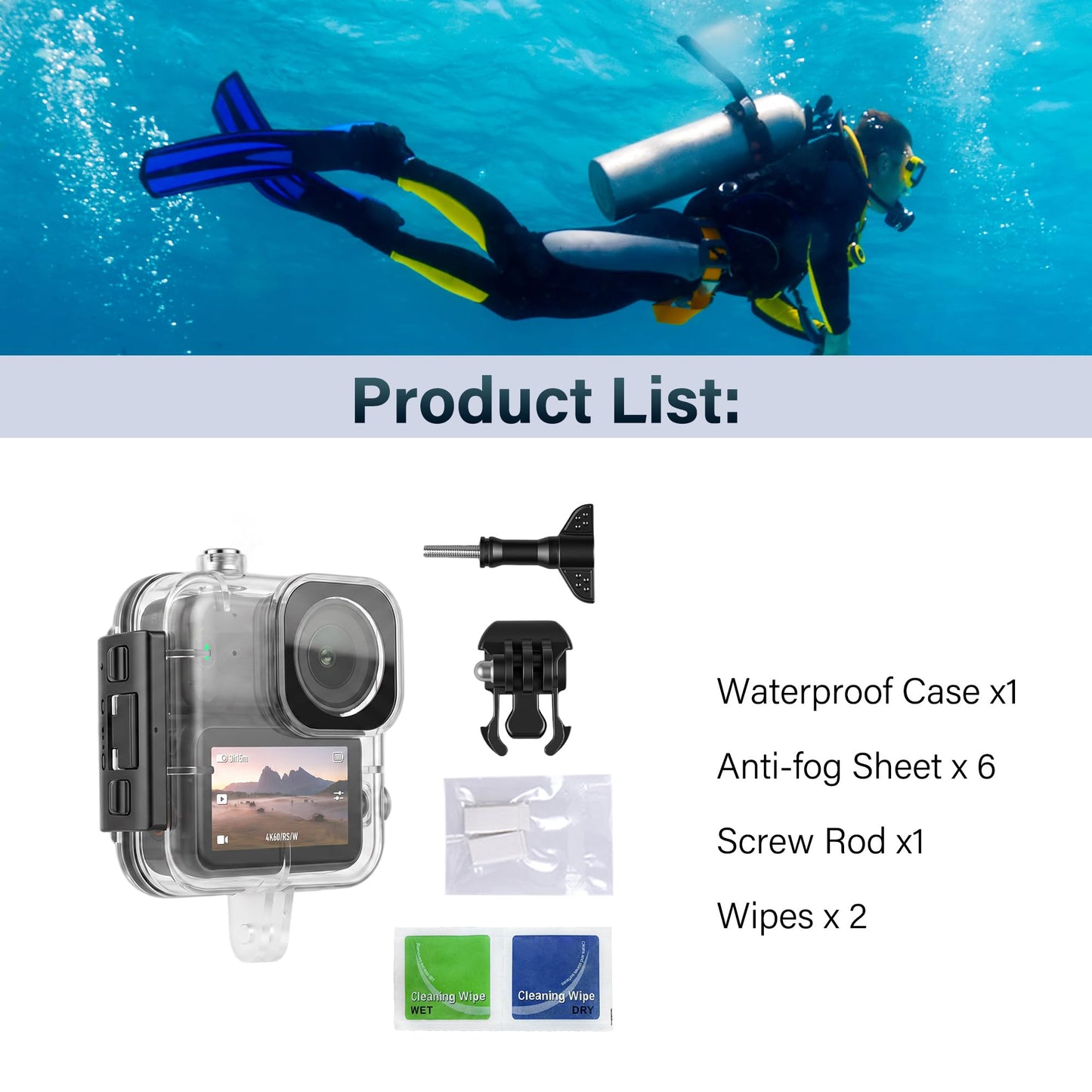 Waterproof Case for DJI Osmo Nano