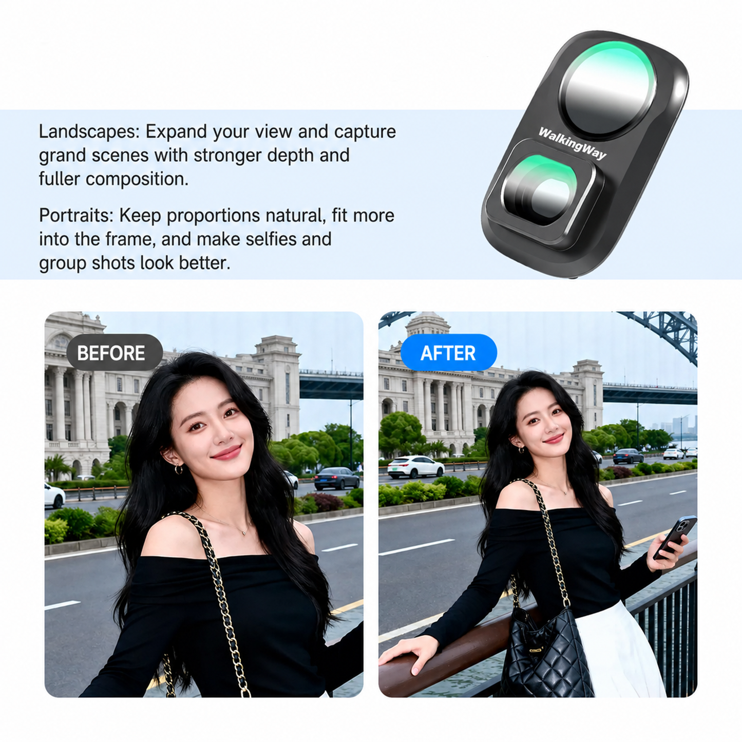 Wide Angle Filter for Osmo Pocket 4P