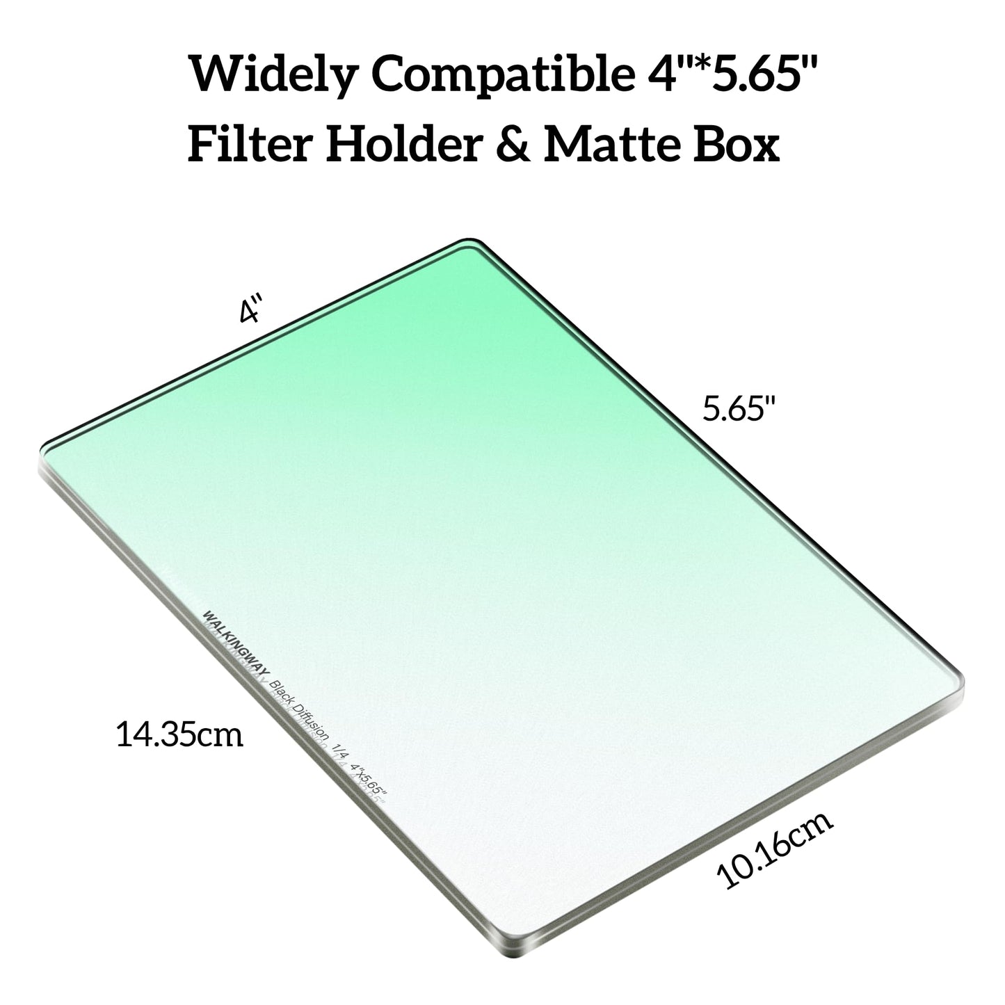 Black Mist Filter 1/2 1/4 1/8