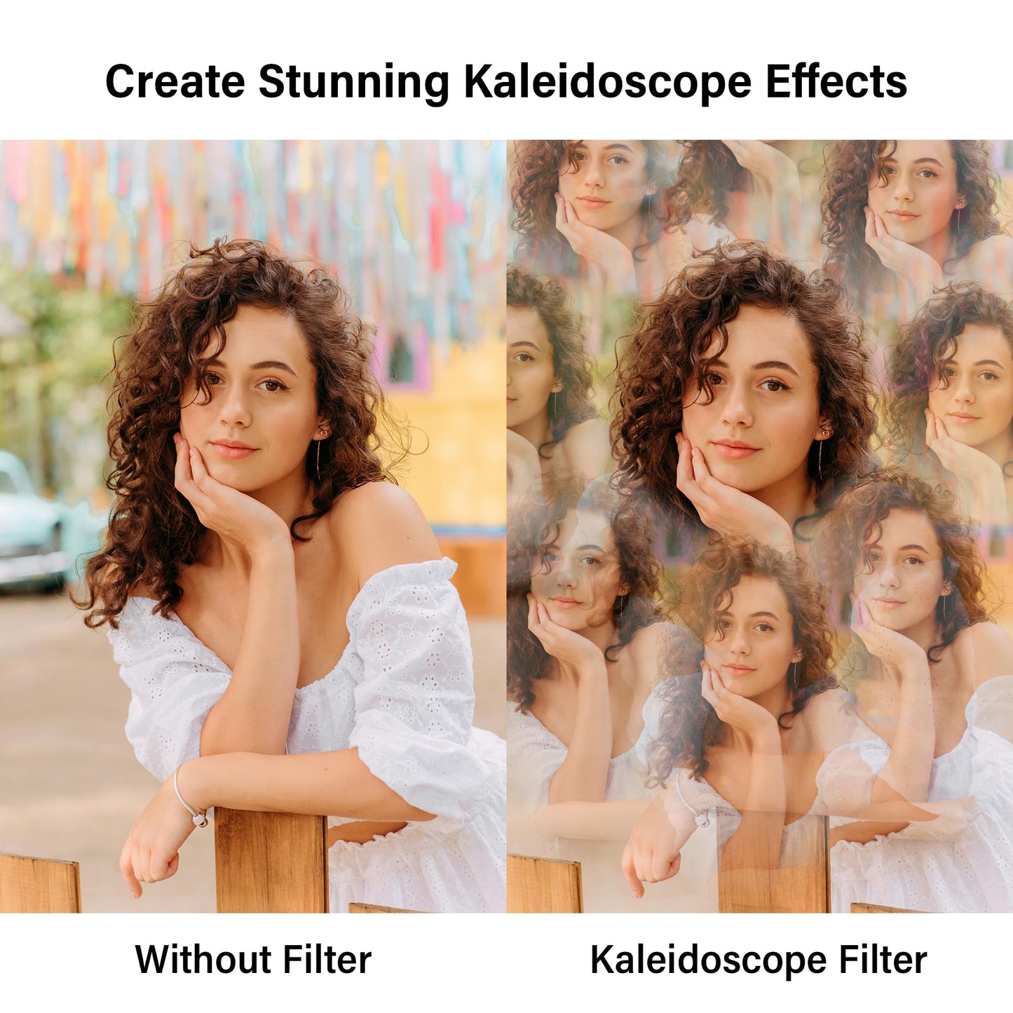 Kaleidoscope Prism Filter