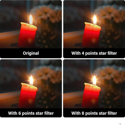 Star Lens Filter 4/6/8 Line Effect Filter