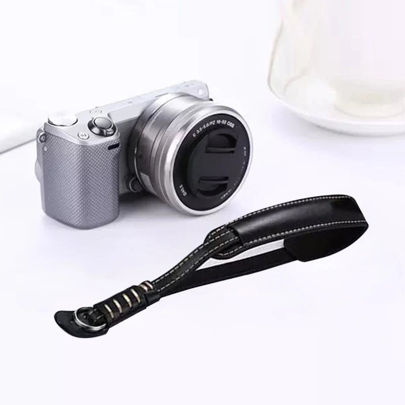 Camera Wrist Strap Leather Hand Strap for Photo Camera Canon Nikon