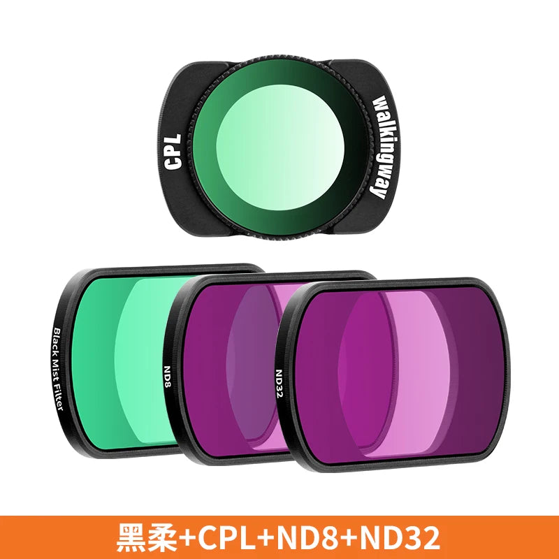 Filter Set for DJI Osmo POCKET3 Walking Way UV CPL Soft focus ND Black mist FilterSports Camera Accessories