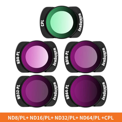Filter Set for DJI Osmo POCKET3 Walking Way UV CPL Soft focus ND Black mist FilterSports Camera Accessories