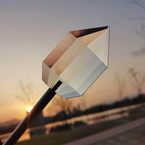 HandHeld Linear Crystal Shaped Glass Prism Filter