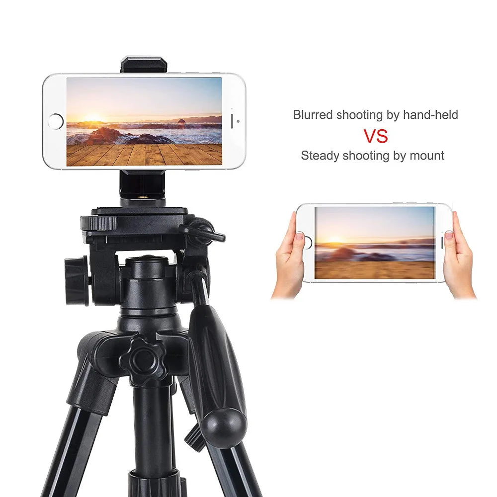 360 Degree Universal Smartphone  Desk Tripod Stand Holder Adapter Cell Phone Mount