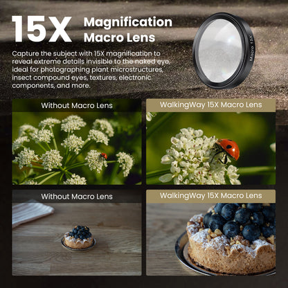 15X Macro Lens for DJI Osmo Action 5 Pro/4