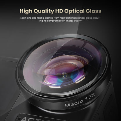 15X Macro Lens for DJI Osmo Action 5 Pro/4