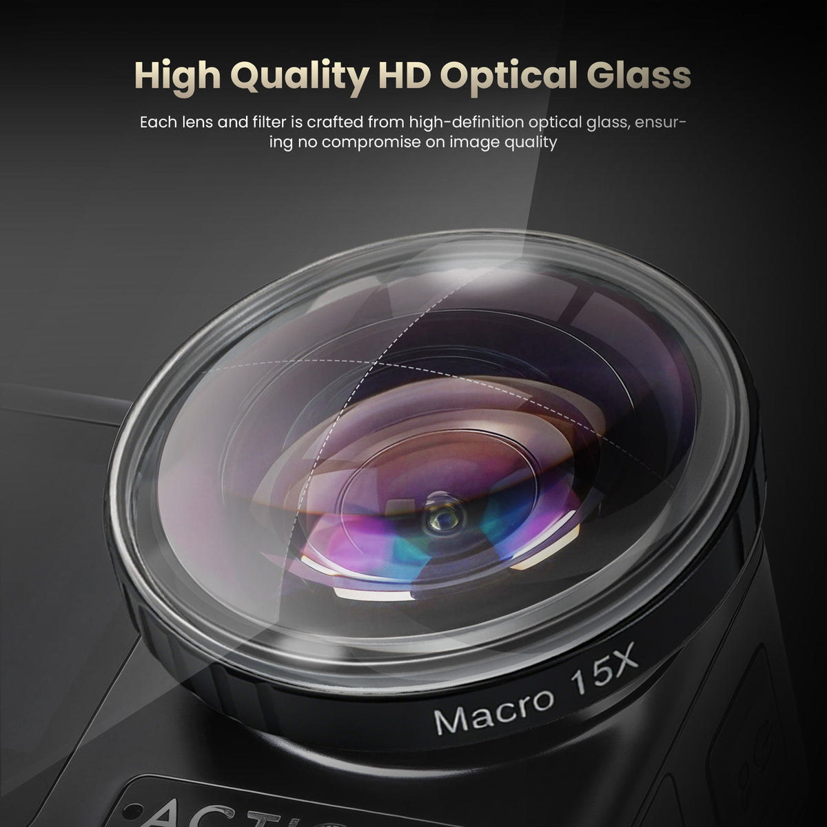 15X Macro Lens for DJI Osmo Action 6