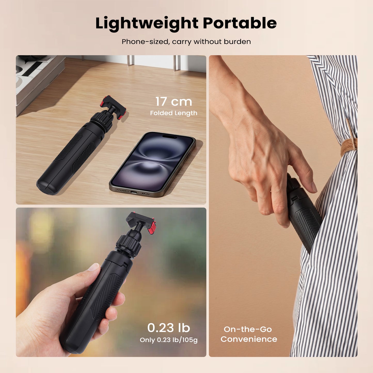 Selfie Stick Tripod for Insta360 Ace Pro/2