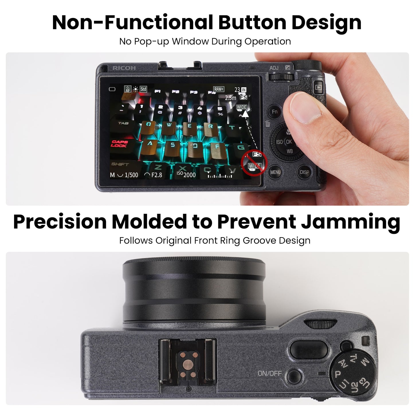 Adapter Ring for Ricoh GR3