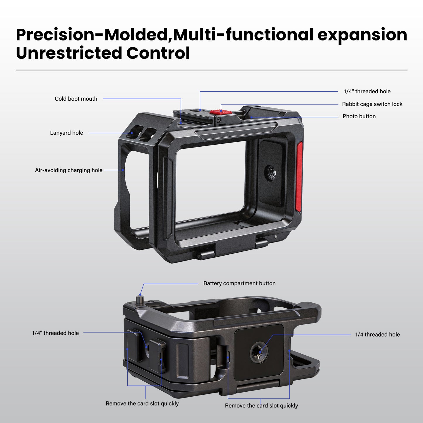 Cage for DJI Osmo Action 6