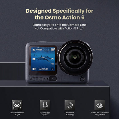 FOV Boost Lens for DJI Osmo Action 6