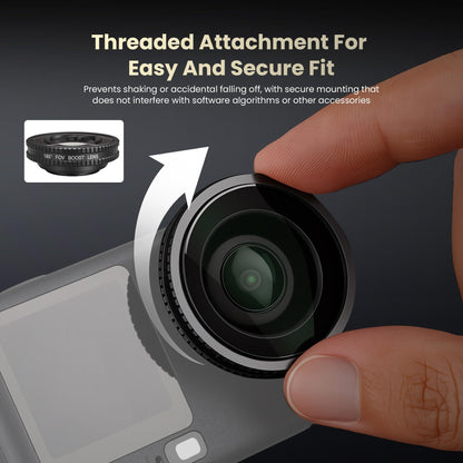 FOV Boost Lens for DJI Osmo Action 6