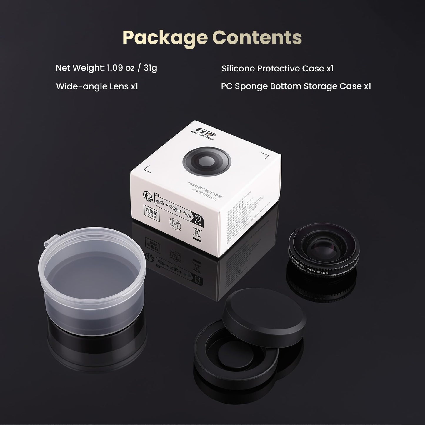 FOV Boost Lens for DJI Osmo Action 6