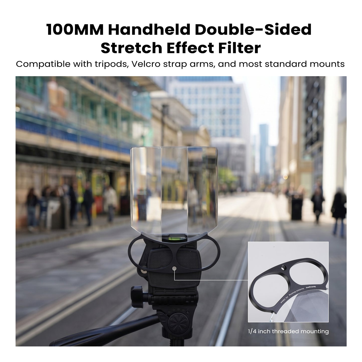 Handheld Ghosting Prism Filter 100mm