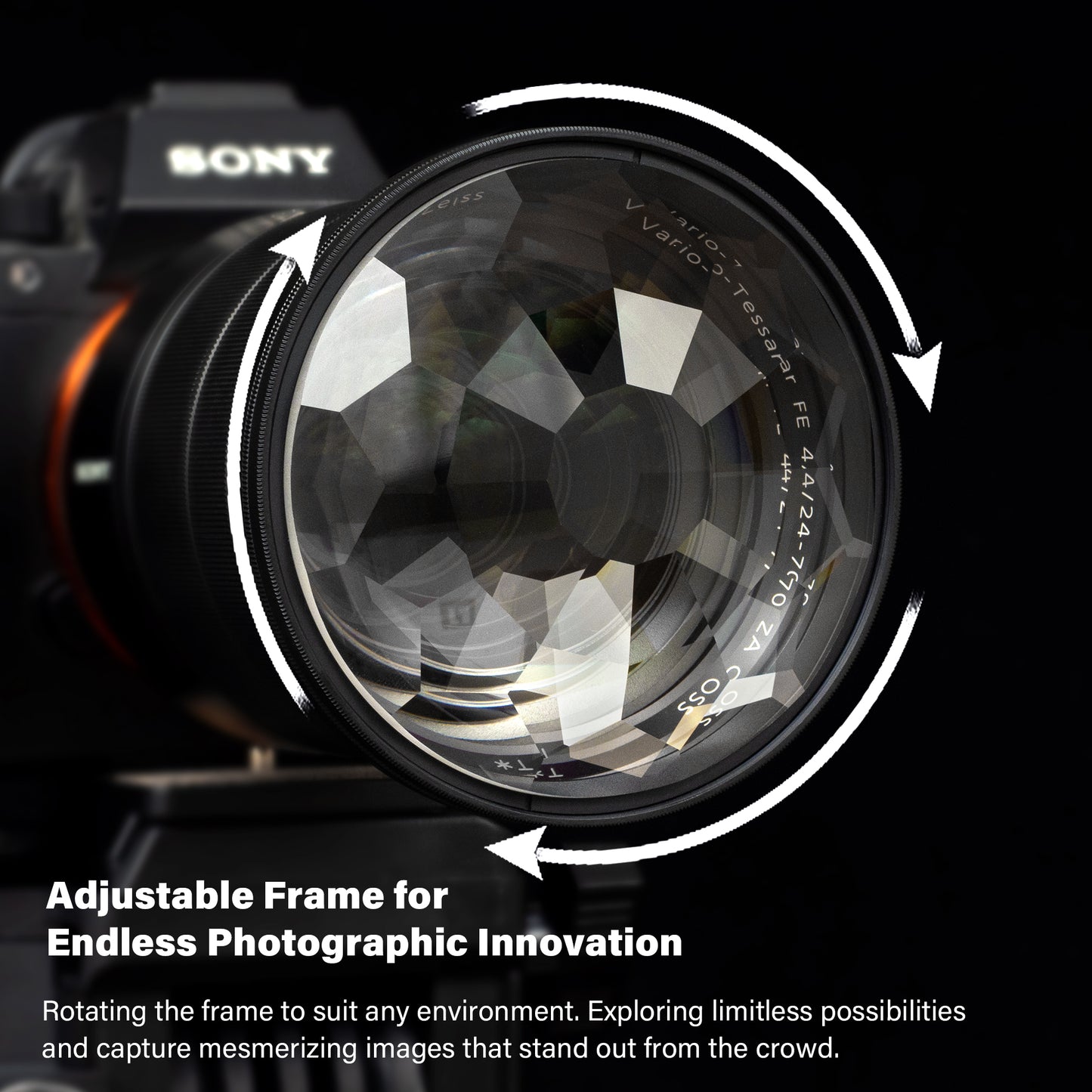 Kaleidoscope Prism Lens FX Filter