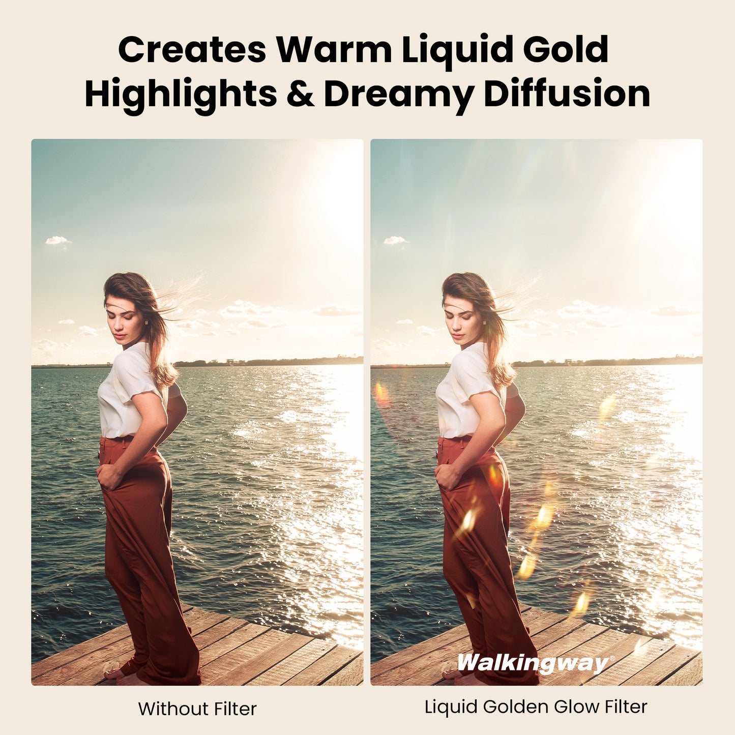 Liquid Golden Glow Filter