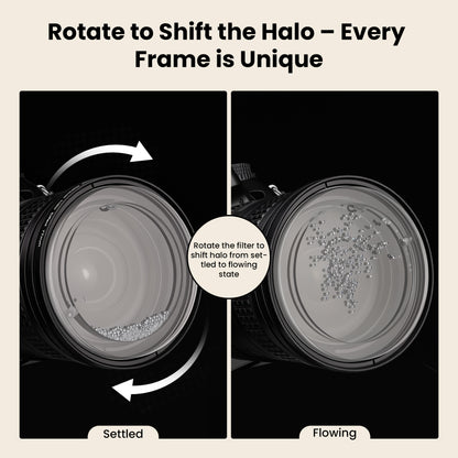 Liquid Stardust Halo Effect