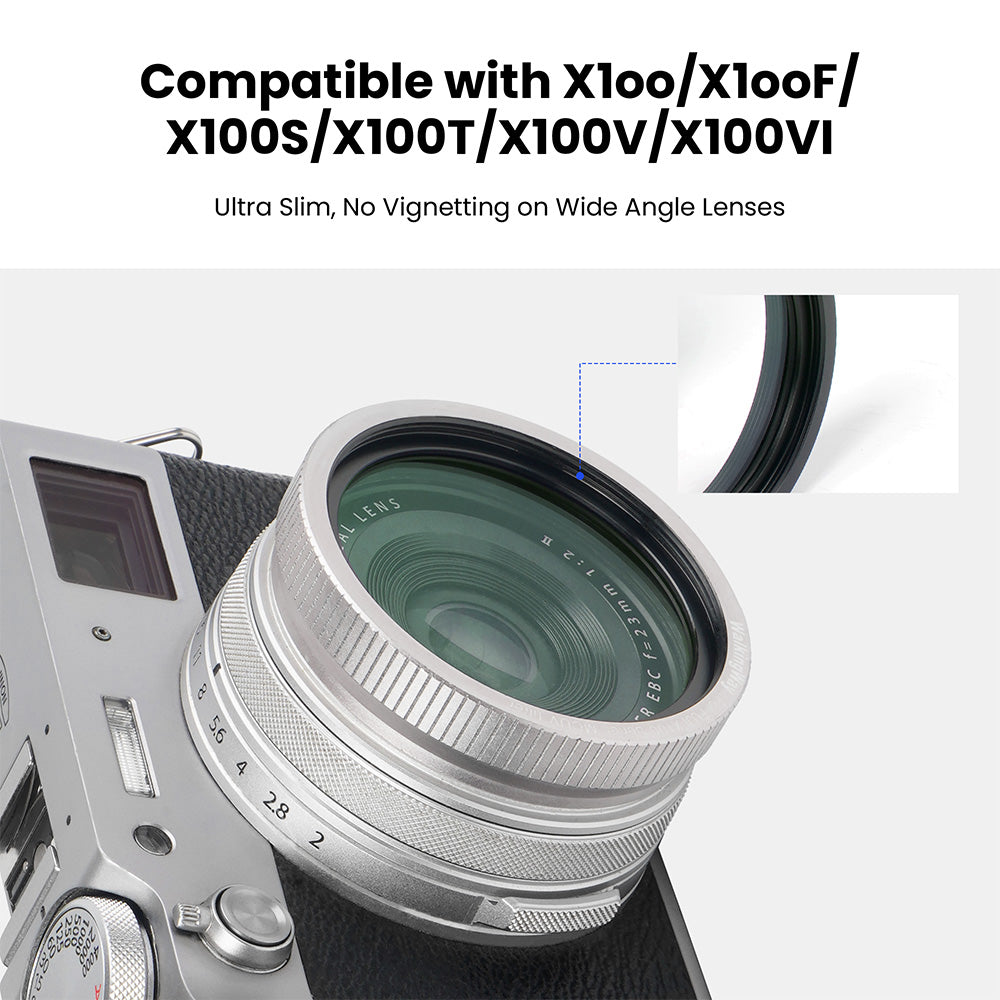 MCUV Filter for Fujifilm X100 Series