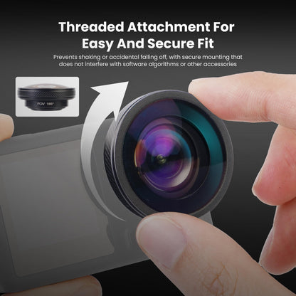 FOV Boost Lens for DJI Osmo Action 5 Pro/4