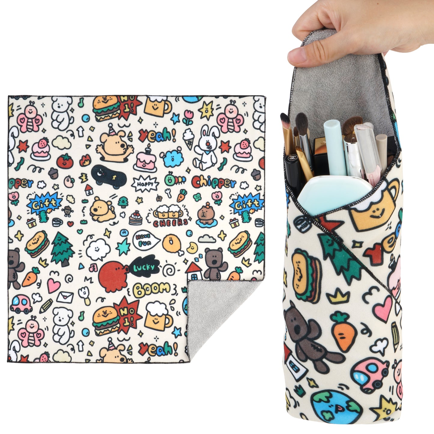 Portable Cosmetic Pouch