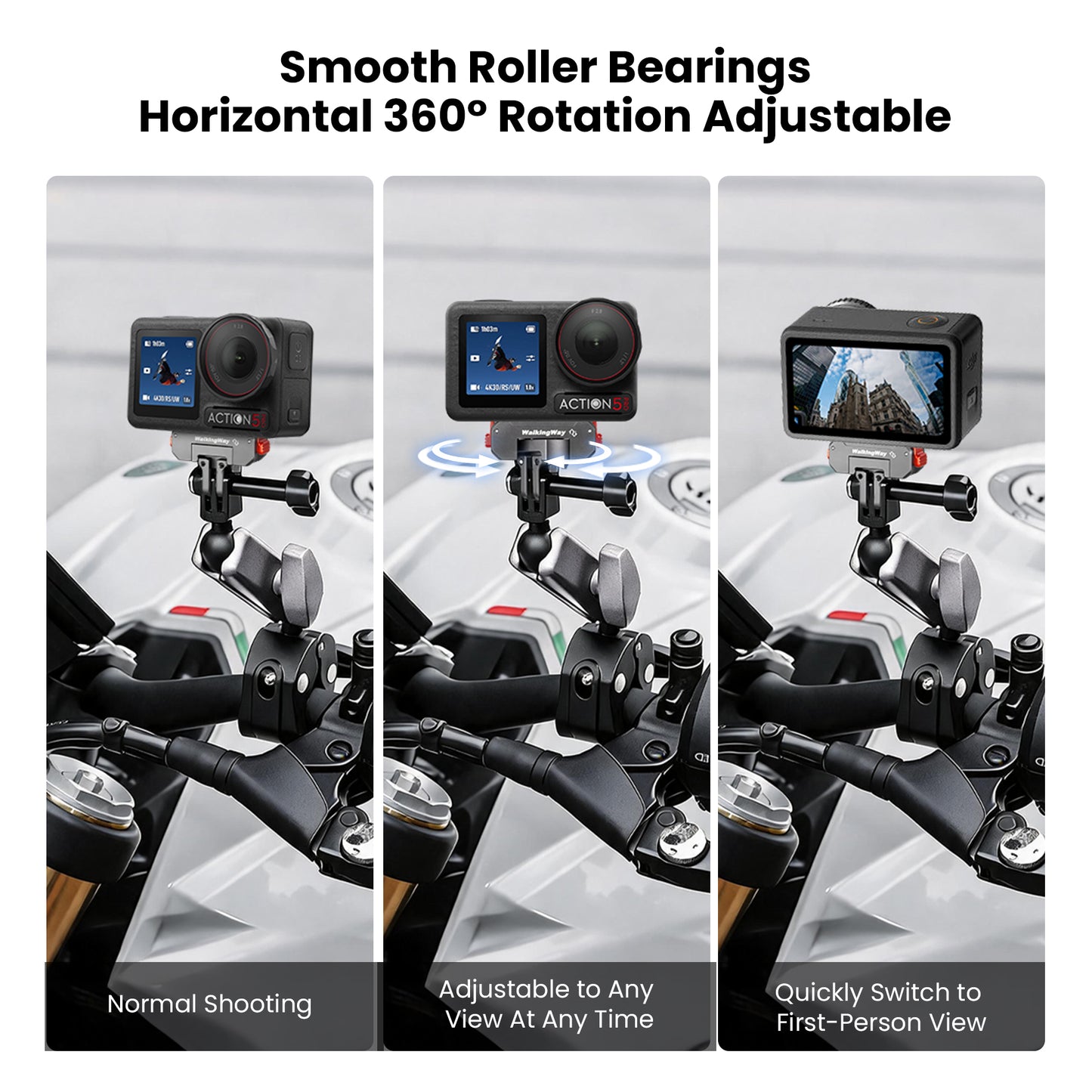 Quick Release Mount for DJI Osmo Action 5 Pro/4/3 & 360