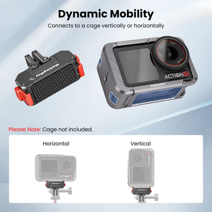 Quick Release Mount for DJI Osmo Action 5 Pro/4/3 & 360