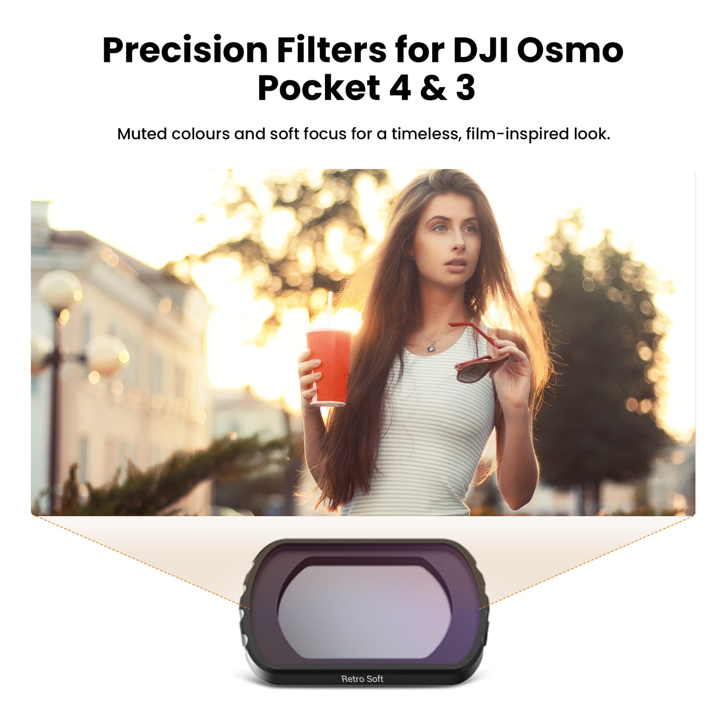 Retro Soft Filter for DJI Osmo Pocket 4/3