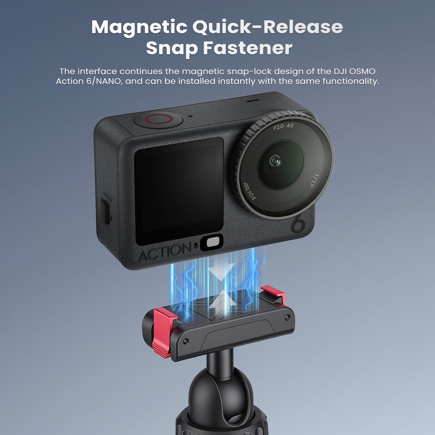 Selfie Stick Tripod for DJI Osmo Action 6 / Nano
