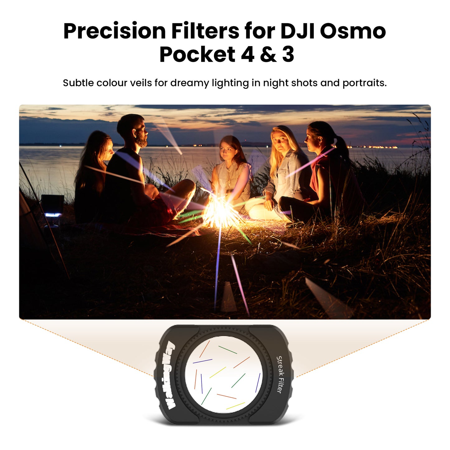 Streak Filter for DJI Osmo Pocket 4/3