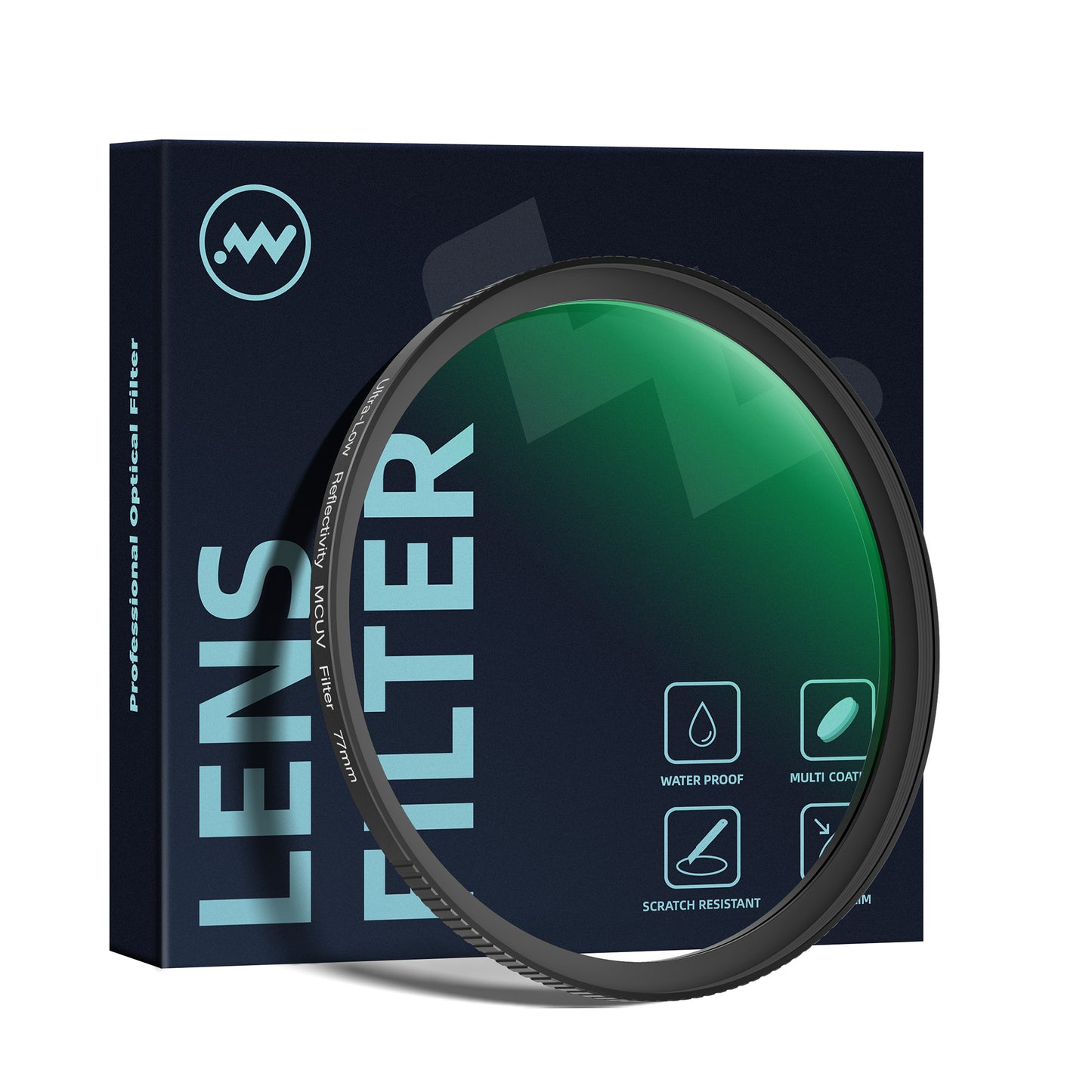 Ultra-Low Reflectivity MCUV Lens Filter