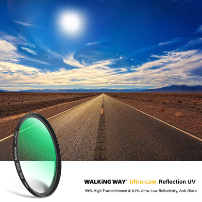 Ultra-Low Reflectivity MCUV Lens Filter