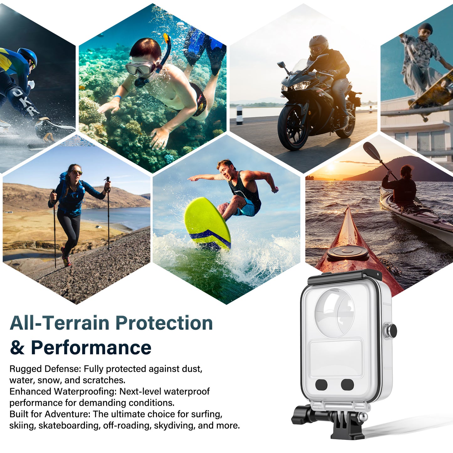 Waterproof Case for DJI Osmo 360