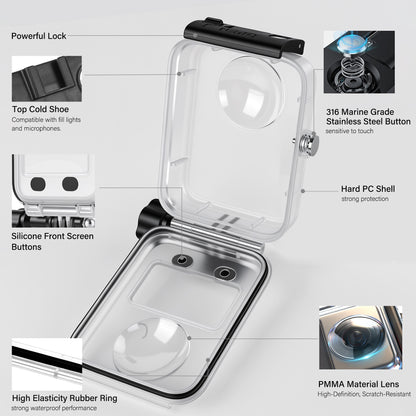 Waterproof Case for DJI Osmo 360