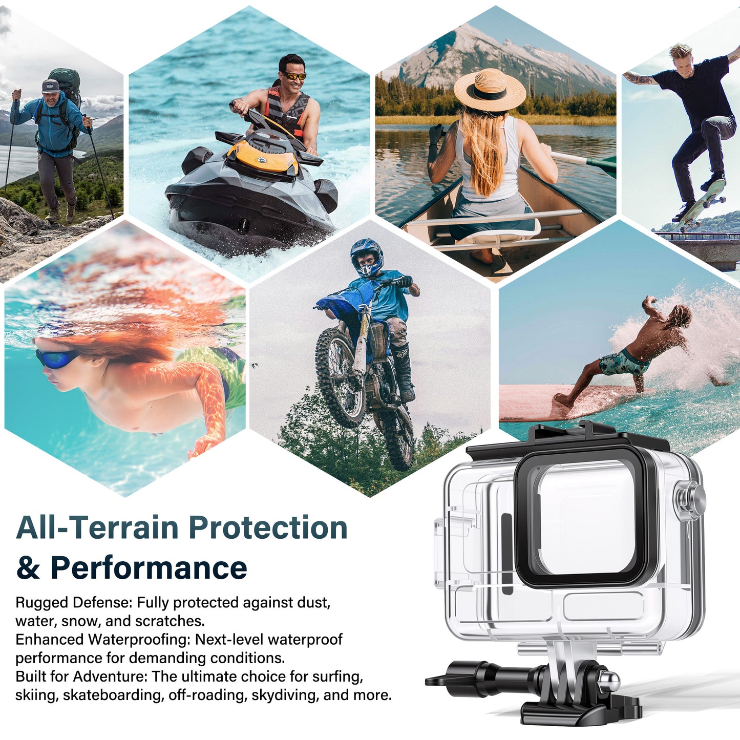 Waterproof Case for Insta360 Ace Pro/2