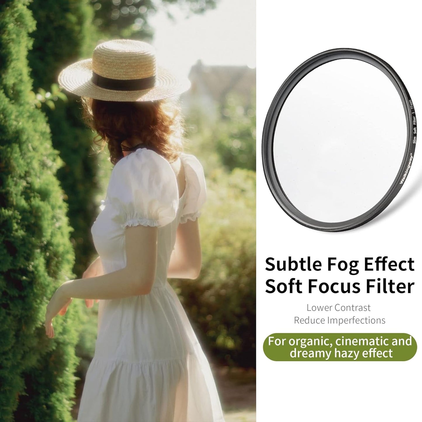 White Mist Filter Light-Soft 1 Diffusion Filter