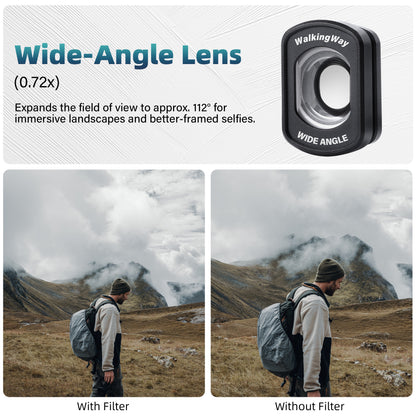 Wide Angle Filter for DJI Osmo Pocket 4/3