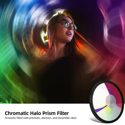 Chromatic Halo Prism Filter