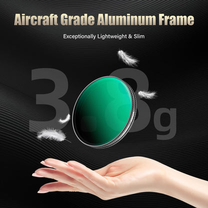 Black Diffusion 1/4 Filter for DJI Osmo Action 6