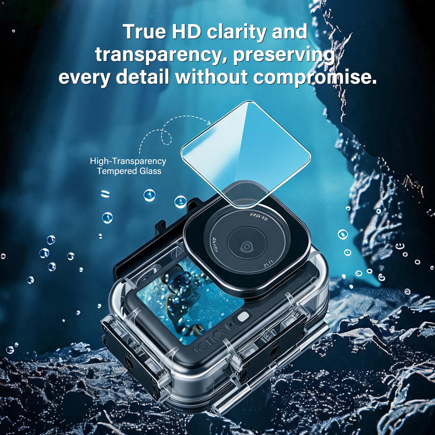 Magnetic Waterproof Case for DJI Osmo Action 6