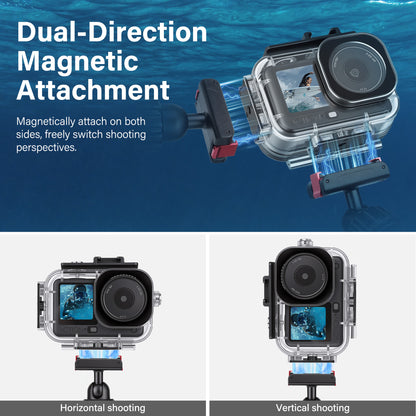 Magnetic Waterproof Case for DJI Osmo Action 6