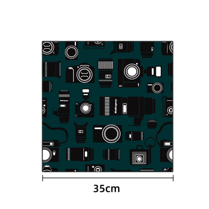 Protective Wrap for Camera Lens Self-adhesive Magic Folding Cloth