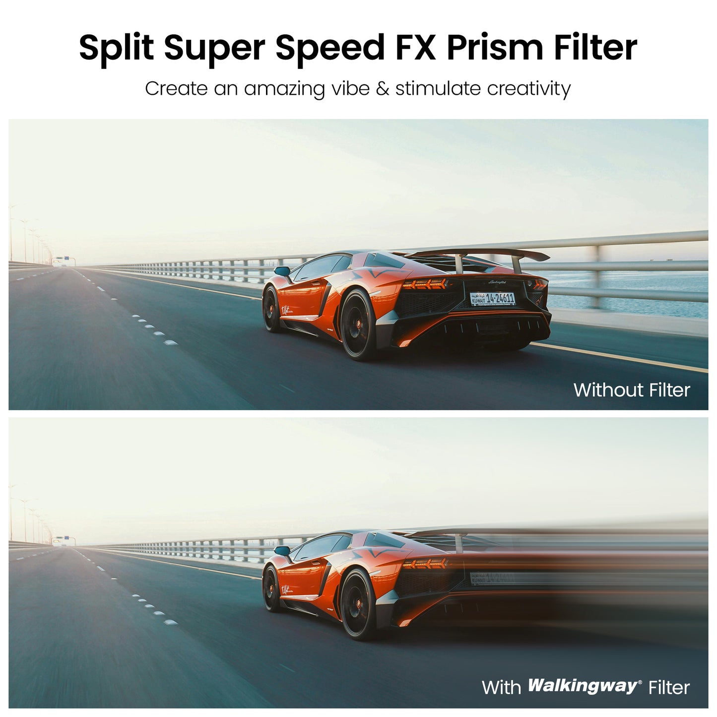 Split Super Speed Effect Filter