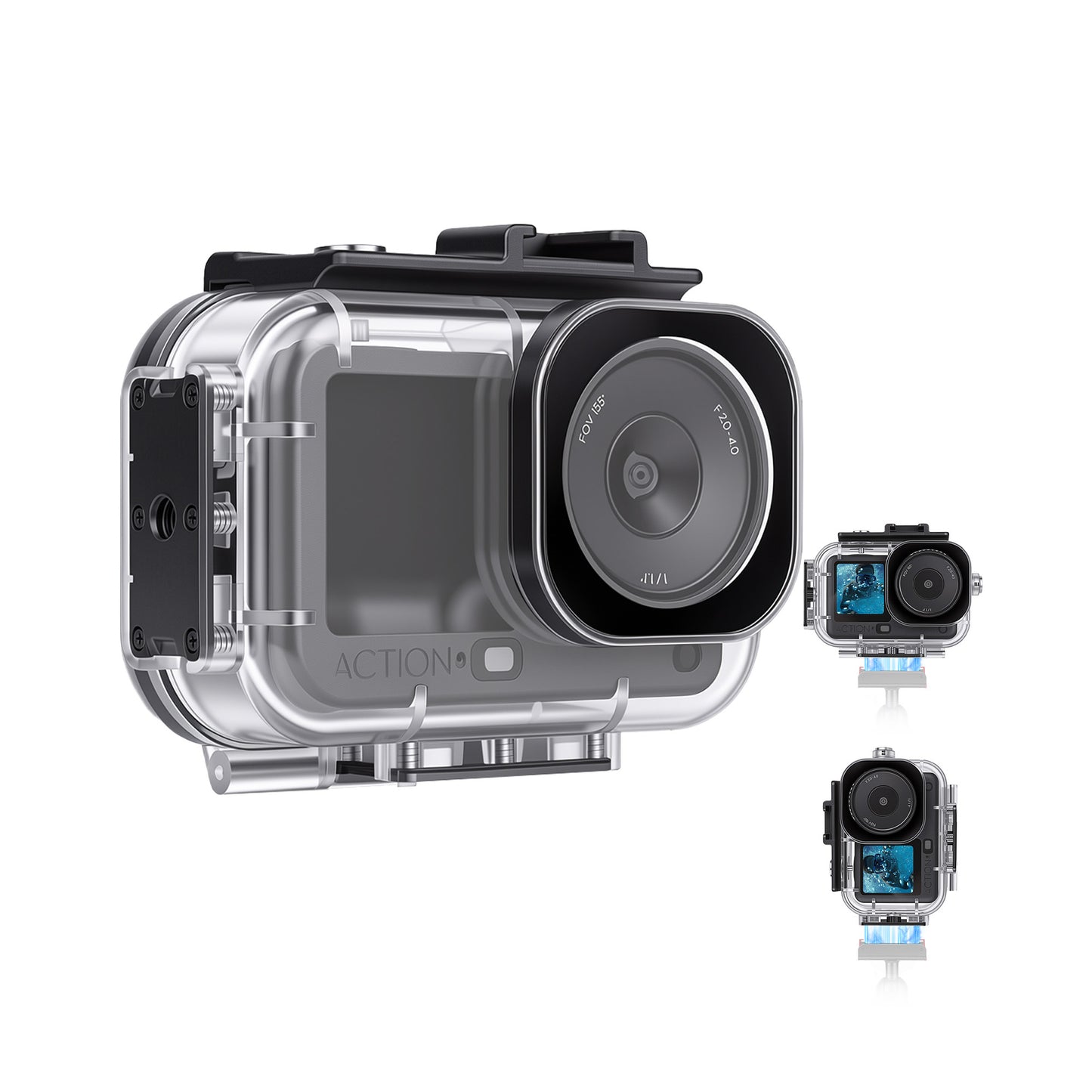 Magnetic Waterproof Case for DJI Osmo Action 6