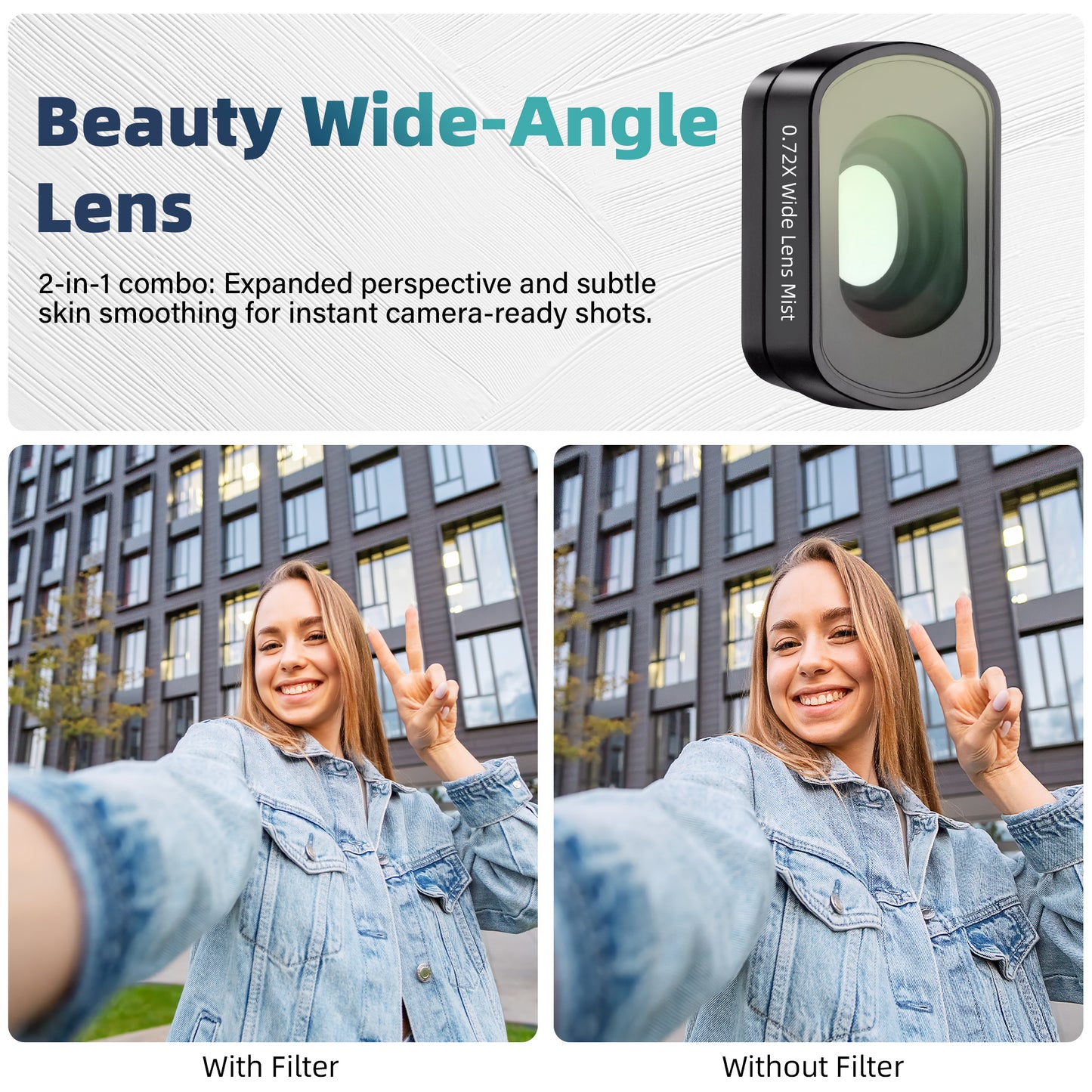 Wide Angle Filter for DJI Osmo Pocket 4/3