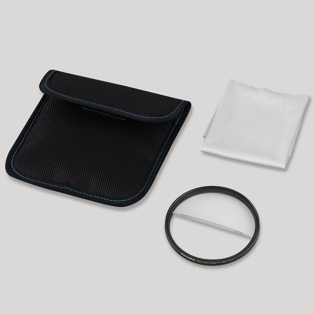 Split Diopter Prism Blur Filter