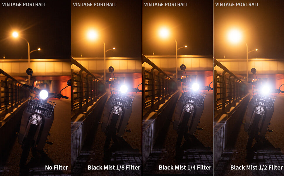 Walking Way Black Mist/Diffusion Filter 1/4 1/2 1/8 Camera Lens Filter